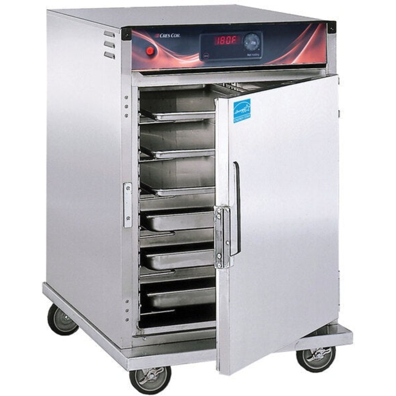 Cres Cor - 120V Insulated Half Height Hot Cabinet, 6 Pan Capacity - EO H-137-SUA-6D (Pre-Order Now, ETA 7-8 Weeks)