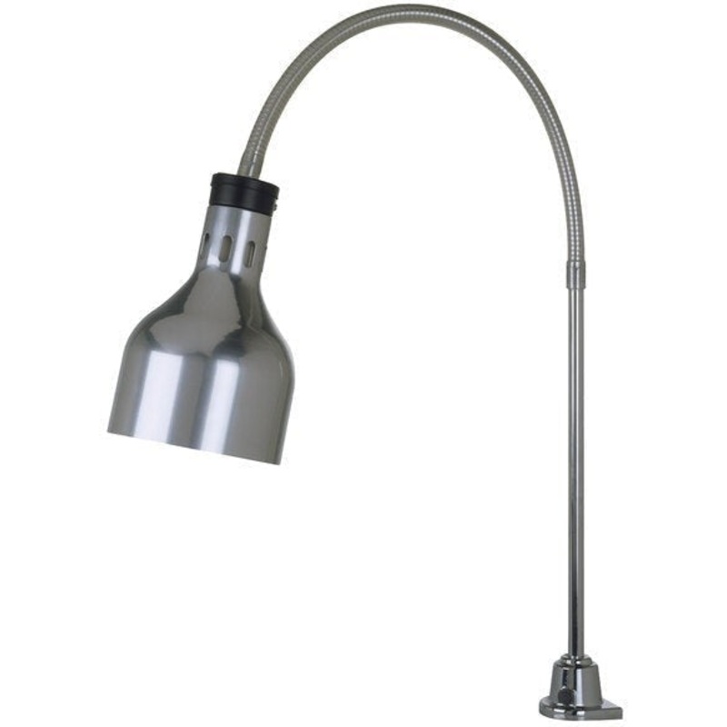 Cres Cor - 120V Polished Nickel Portable Heat Lamp - EO IFW-60-GL-10PN (Pre-Order Now, ETA 7-8 Weeks)