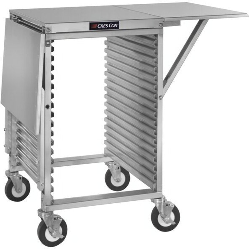 Cres Cor - 18 Pan End Load Half Height Aluminum Sheet Pan Rack - EO 278-PT-1818-DS (Pre-Order Now, ETA 7-8 Weeks)