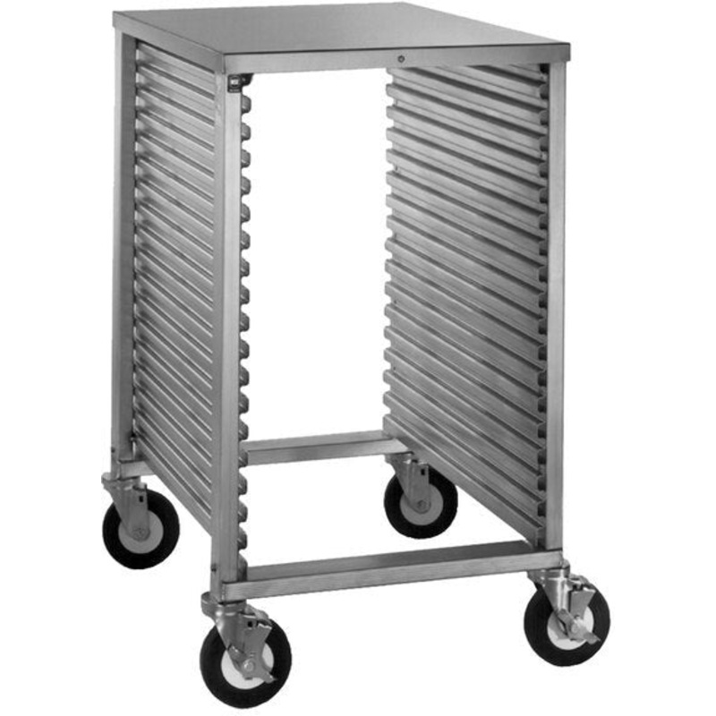Cres Cor - 18 Pan End Load Half Height Aluminum Sheet Pan Rack - EO 280-1818A (Pre-Order Now, ETA 7-8 Weeks)