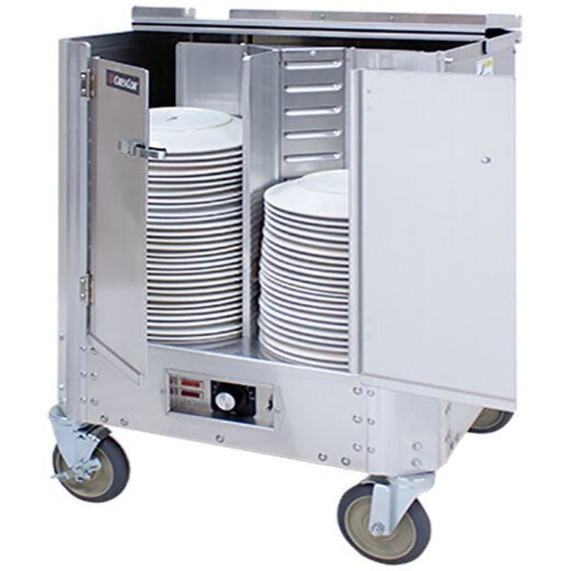 Cres Cor - Super Size Heated Dish Dolly for 11.5" to 13" Diameter Plates, 180 Plates Capacity - EO HJ-531-13-180 (Pre-Order Now, ETA 7-8 Weeks)