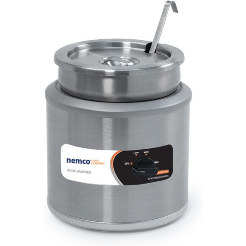 Nemco - 120V 11 QT Round Countertop Food Warmer - 6101A