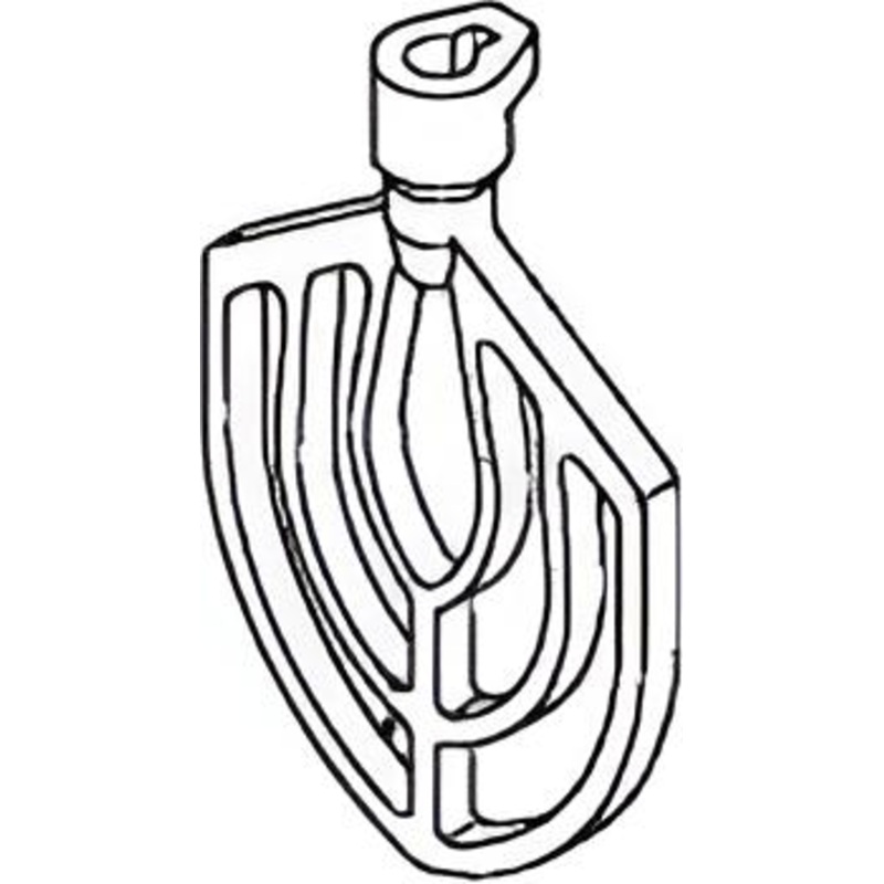 Bakemax - Replacement Flat Beater For BMPM040 (40 QT Planetary Mixer) - BMBF040