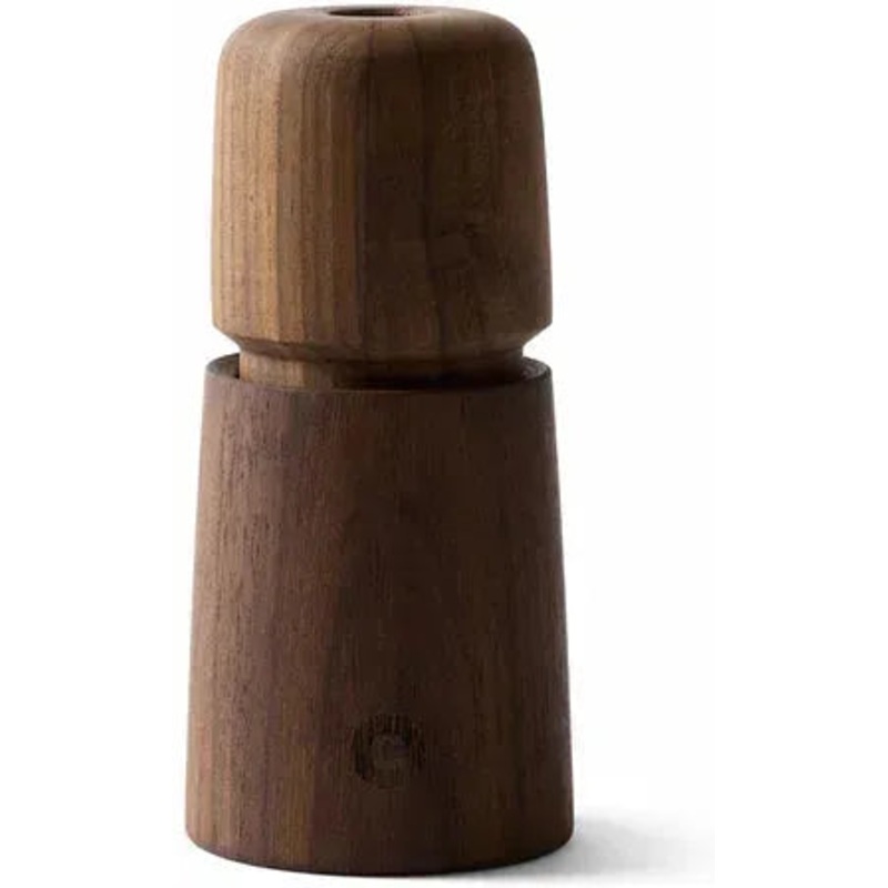CrushGrind - STOCKHOLM 11 cm Walnut Wooden Salt Pepper Grinder - 070274-2031-X4