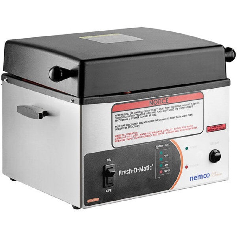 Nemco - 120V Fresh-O-Matic Countertop Rethermalizer and Tortilla or Portion Steamer - 6625B