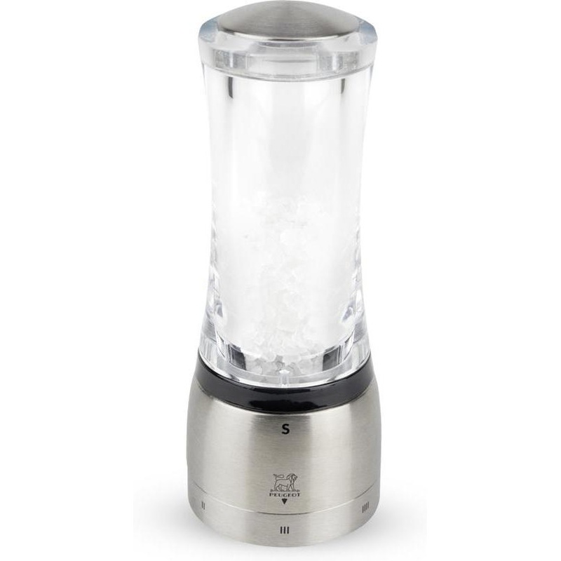 Peugeot - Daman u'Select Zirlion 6" Acrylic and Stainless Salt Mill - 2543400