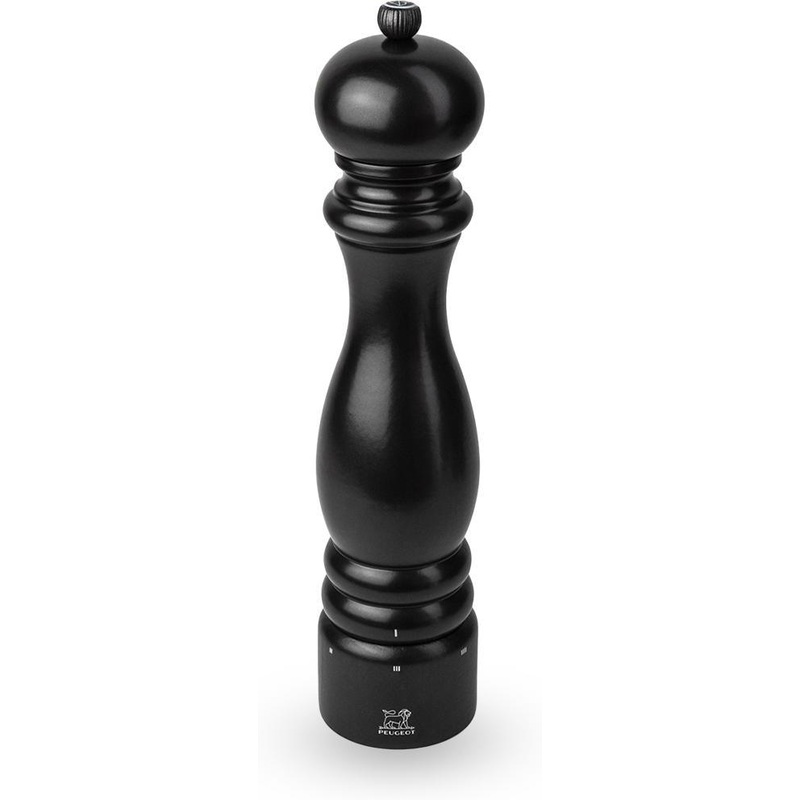 Peugeot - Paris U'Select Zirlion 12" Satin Black Wood Salt Mill - 4195300