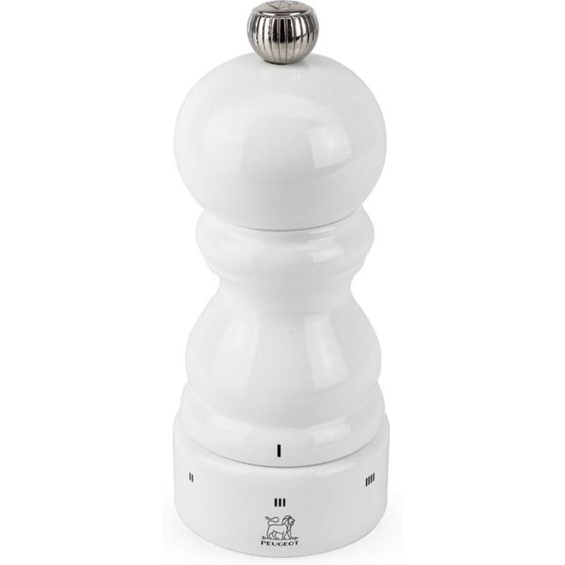 Peugeot - Paris U'Select Zirlion 5" White Lacquer Wood Salt Mill - 2779700