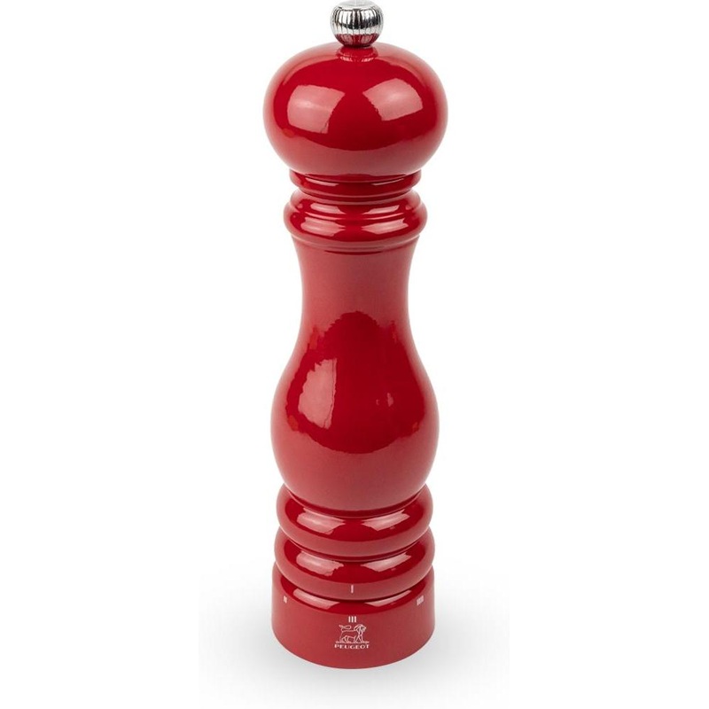Peugeot - Paris U'Select Zirlion 9" Passion Red Wood Salt Mill - 4124300