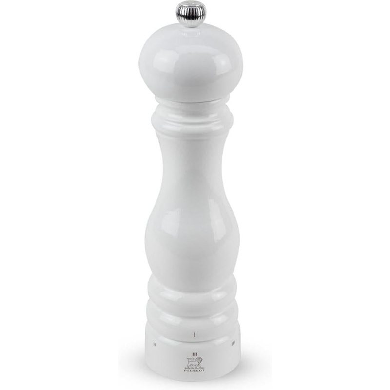 Peugeot - Paris U'Select Zirlion 9" White Lacquer Wood Salt Mill - 2783400