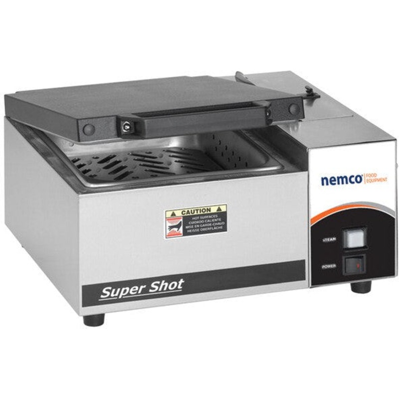 Nemco - 120V 16.5" Super Shot Countertop Tortilla or Portion Steamer - 6600