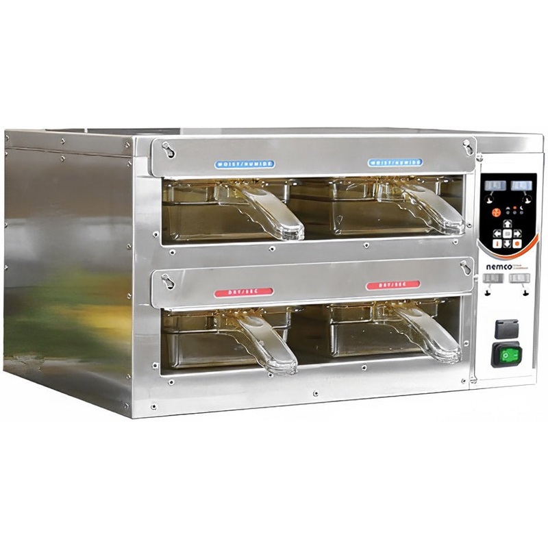 Nemco - 120V Dry or Moist Food Warmer for (4) 2.5" Deep Pans - 6070-TT