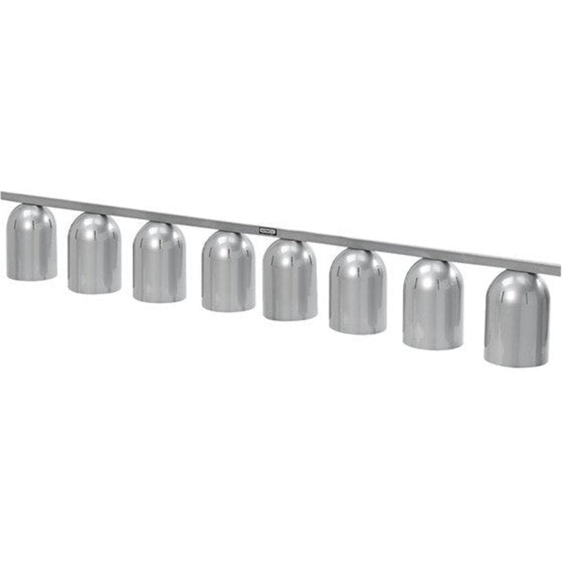Nemco - 120V Suspension Bar Heat Lamp 8 Bulb - 6006-8