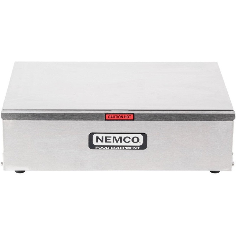 Nemco - 220V Bun Warmer for Nemco 8010 Series Hot Dog Roller Grills With Holds 24 Buns - 8024-BW-220