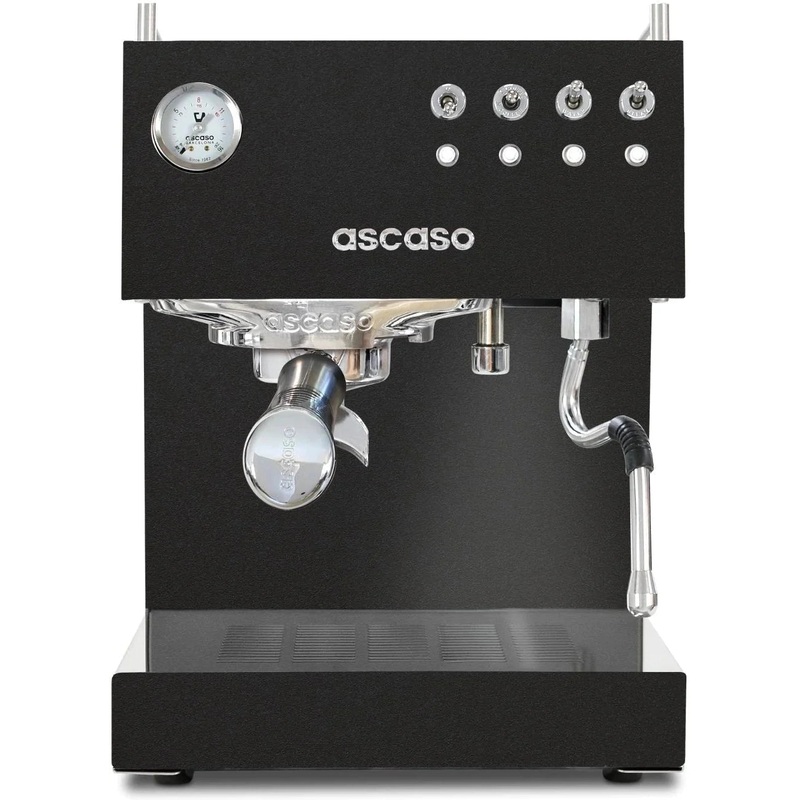 Ascaso - DUO + Versatile Steel Espresso Machine Black, Nema 5-20P, 120V - DU..21 (Special Order Item, ETA 3-4 Weeks)