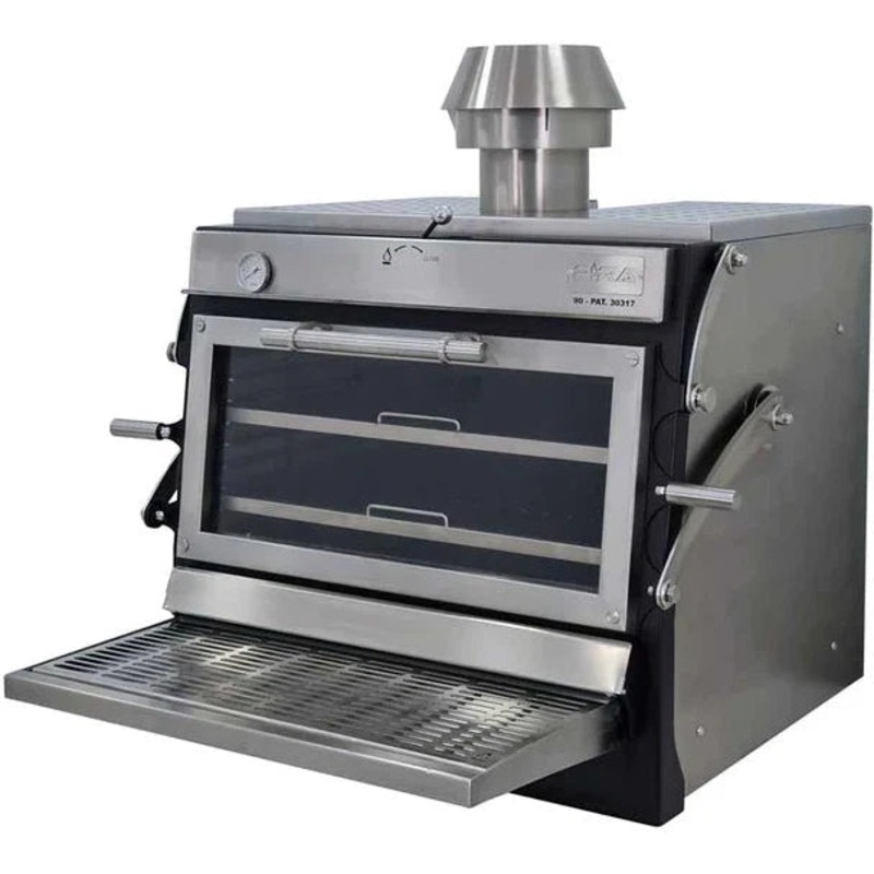 Pira - 90 LUX ED Oven For Charcoal and Wood, 140 Diners Capacity - 500104