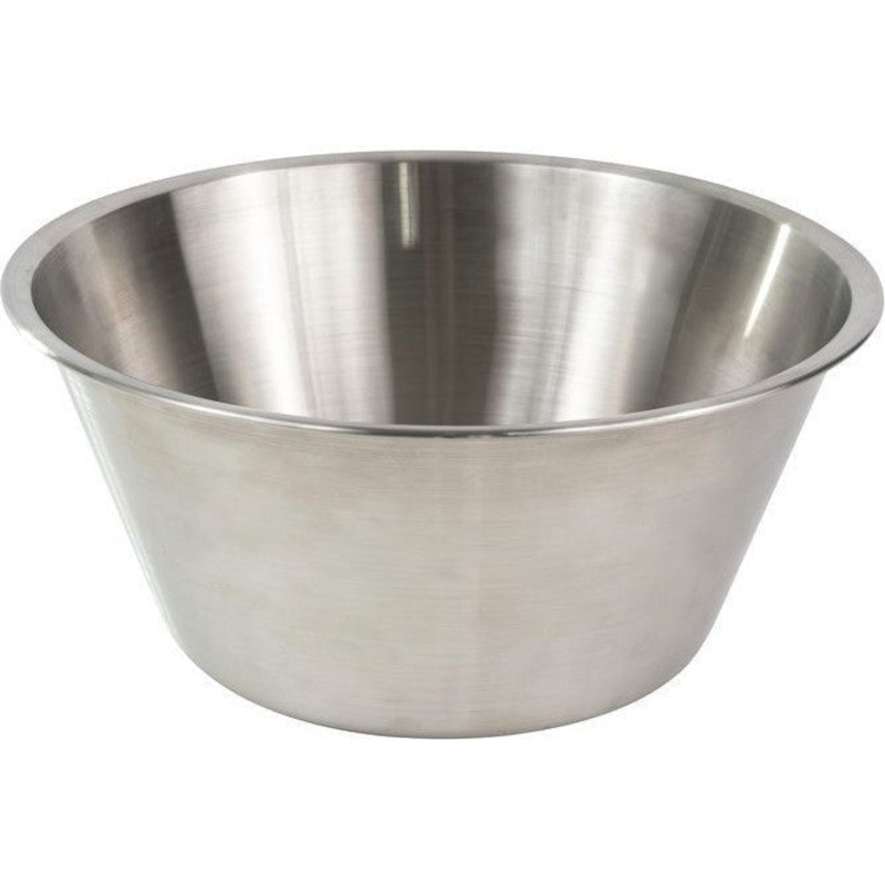 Louis Tellier - 0.78" Stainless Steel Flat Bottom Bowl - GL317