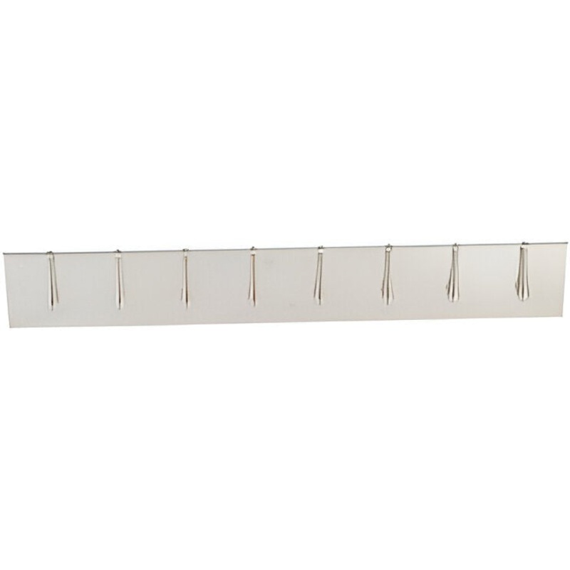 Louis Tellier - 24.6" Stainless Steel and Glass Beads Check Holder With 8 Springs - N8030