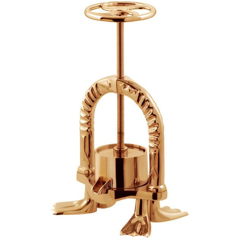Louis Tellier - 6.1" Brass Bronze Duck Press ( Order Only ) - NY100