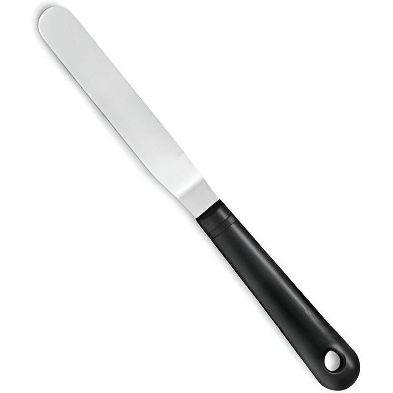 Louis Tellier - 9.8" Stainless Steel Cranked Spatula - 73 511 25 00