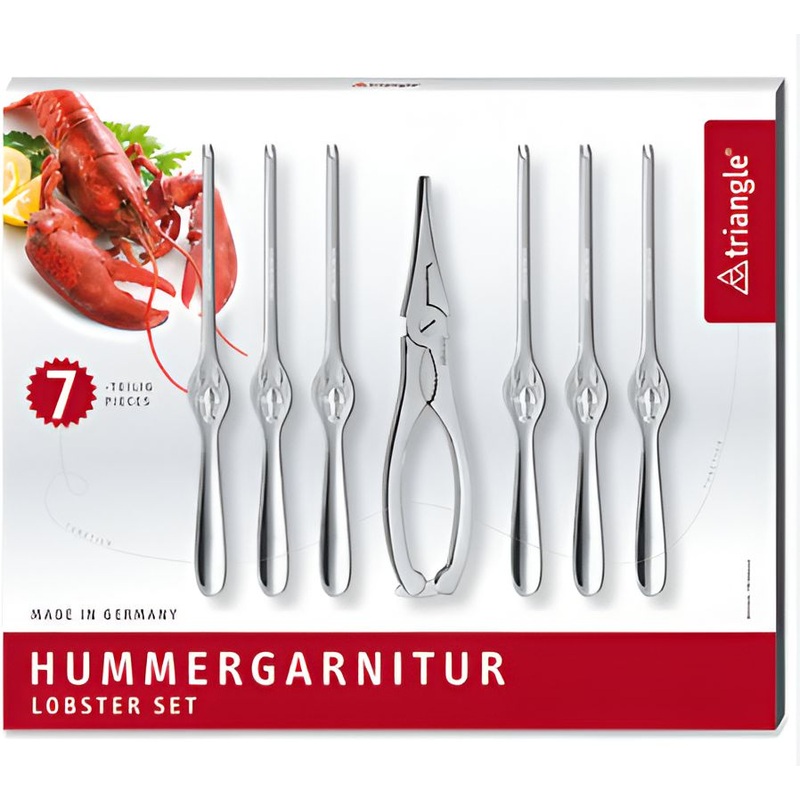 Louis Tellier - Stainless Steel Lobster Boxed, Set Of 7 - 90 483 07 02