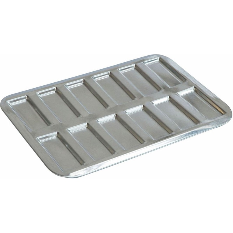 Louis Tellier - 11.41" Tin Plate Mini-Financiers & Biscuits Rose De Reims Baking Sheet - 167030