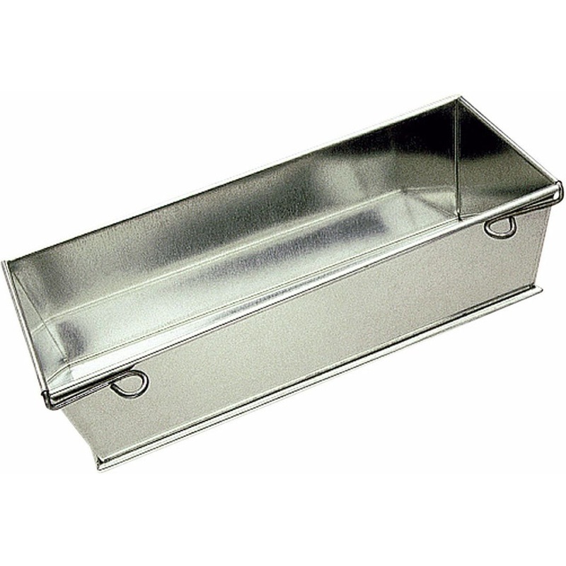Louis Tellier - 9.44" x 5" x 2.75" Tin Plate Folding Loaf Pan Cake Mould - 120010