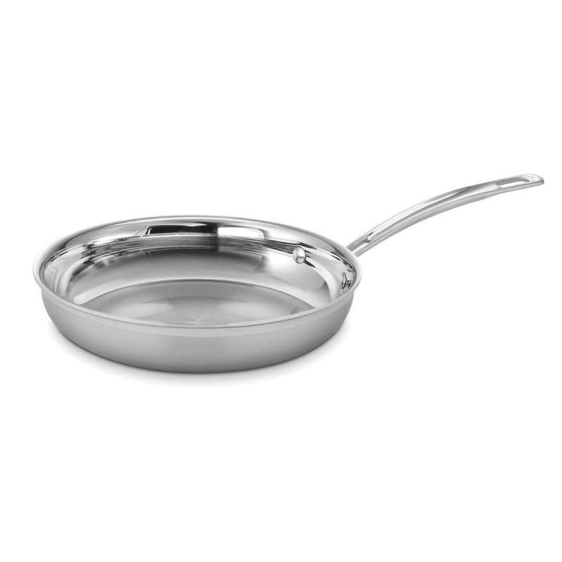 10" Tri-Ply S/S Frypan