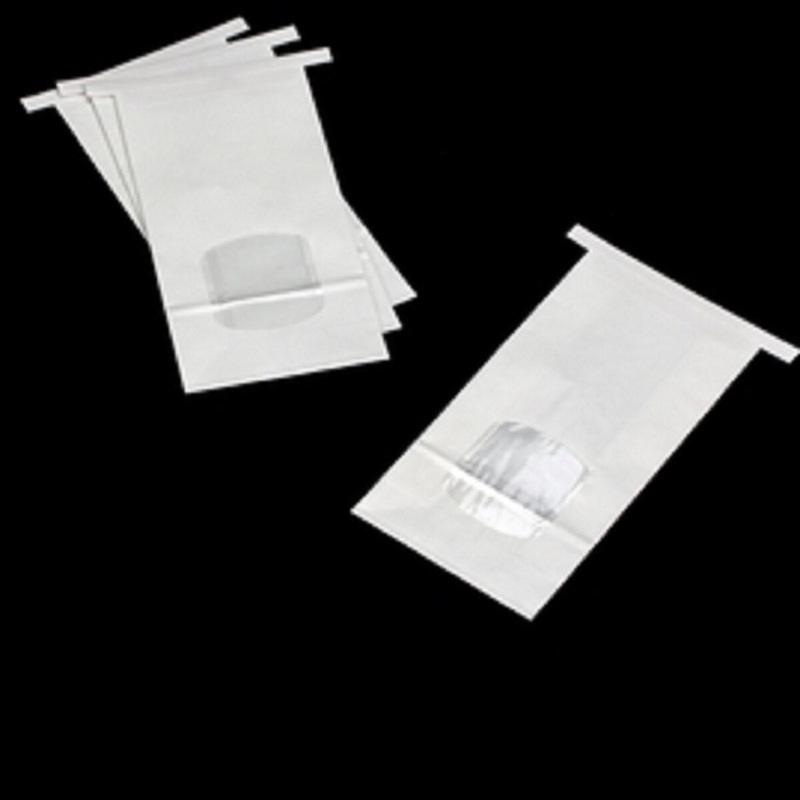 White/Poly Tin Tie Window Bag 4.75" x 2.5" x 9.5"