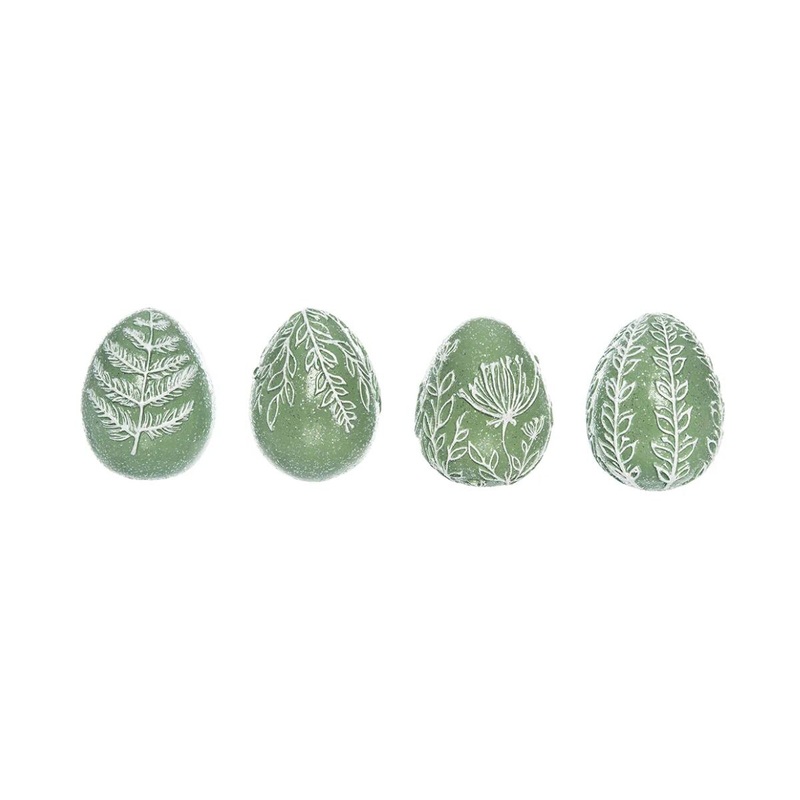 Asst. Green Egg Figurine
