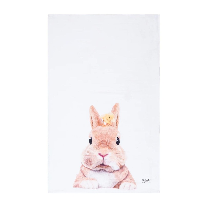 Bunny & Duckling Kitchen Towel