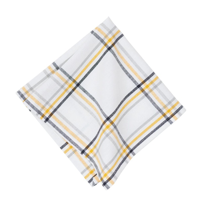 Honey Bee Plaid Runner