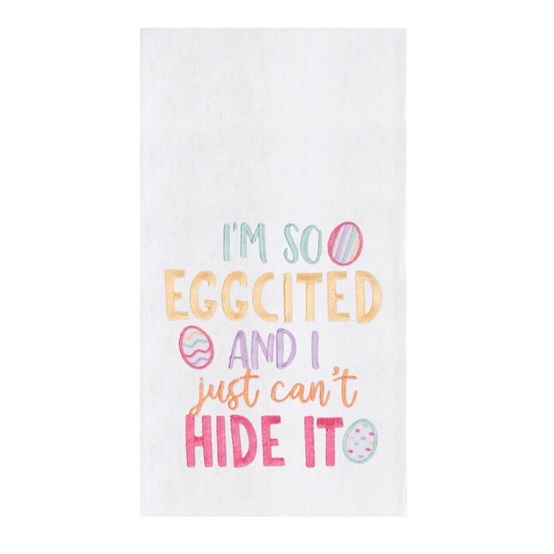 I'm So Eggcited Kitchen Towel