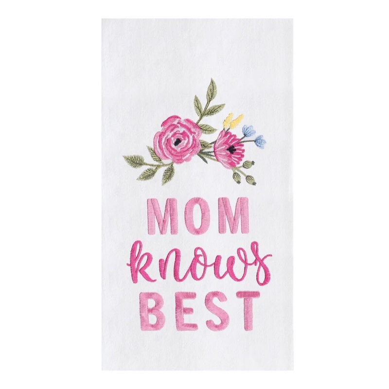 Mom Knows Best Kitchen Towel