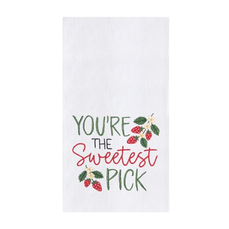 Sweetest Pick Strawberry Towel