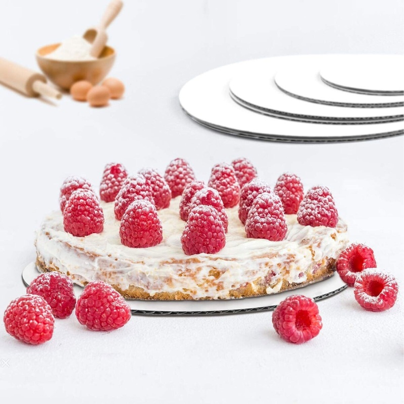 White Round Cake Boards