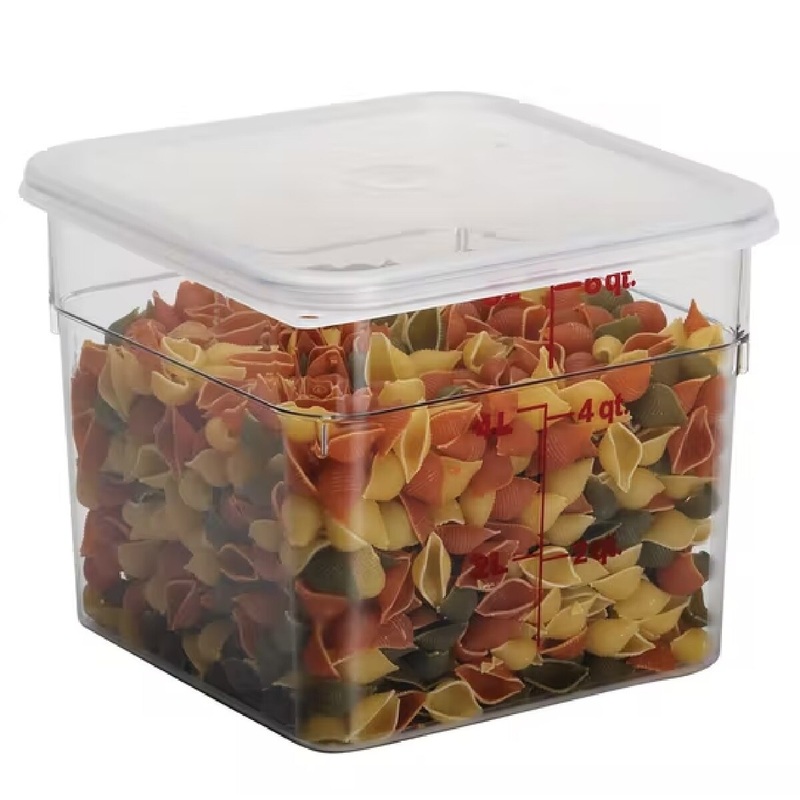 8 Qt Square Poly Food Container