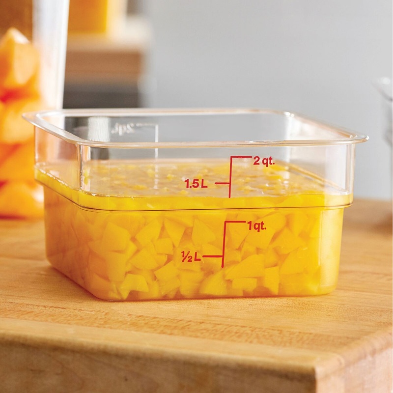Cambro 2 qt Food Container 2SFSCW35