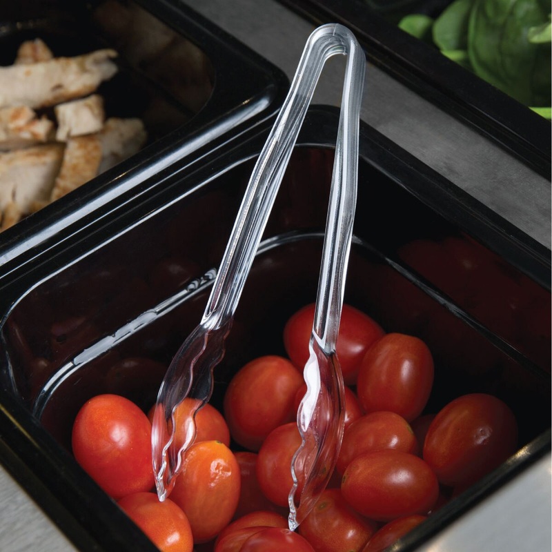 Cambro 6" Clear Tong 6TGS135