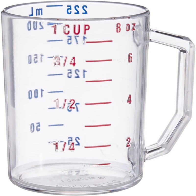 Cambro Clear Camwear Measuring Cup - 1 Cup