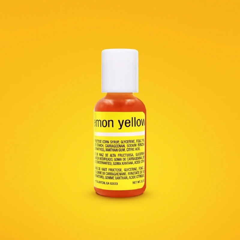 Lemon Yellow Liqua-Gel .70 Oz Food Coloring