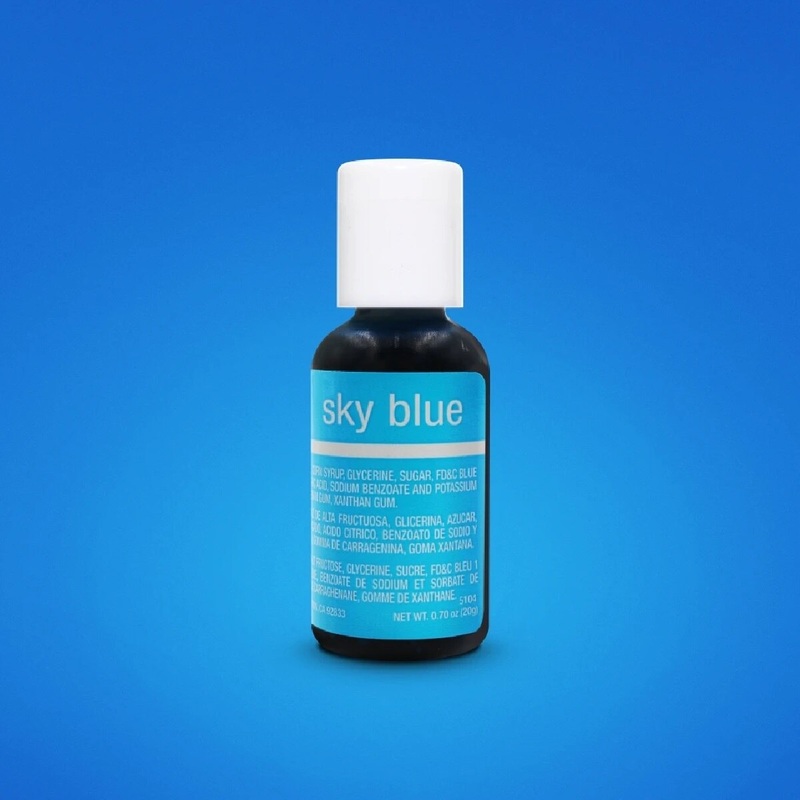 Sky Blue Liqua-Gel .70 Oz Food Coloring