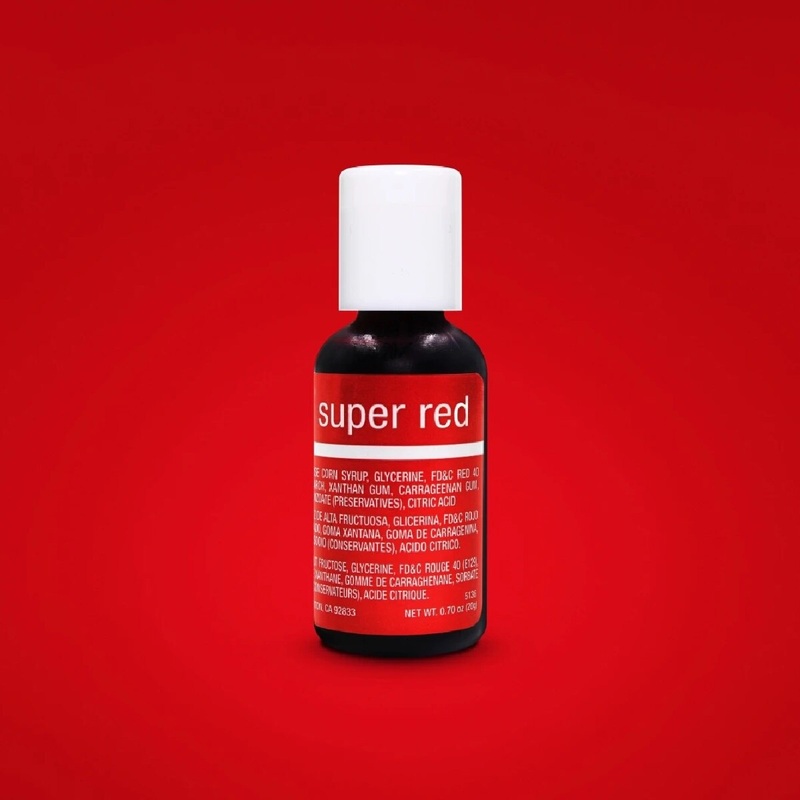 Super Red Liqua-Gel .70 Oz Food Coloring
