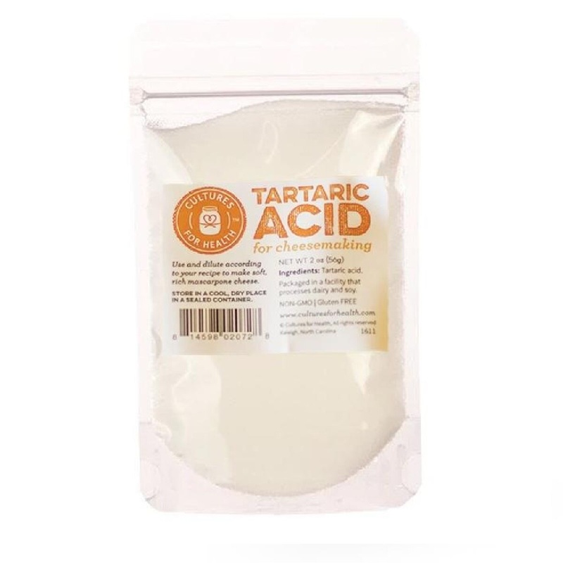 Tartaric Acid - 2 Oz