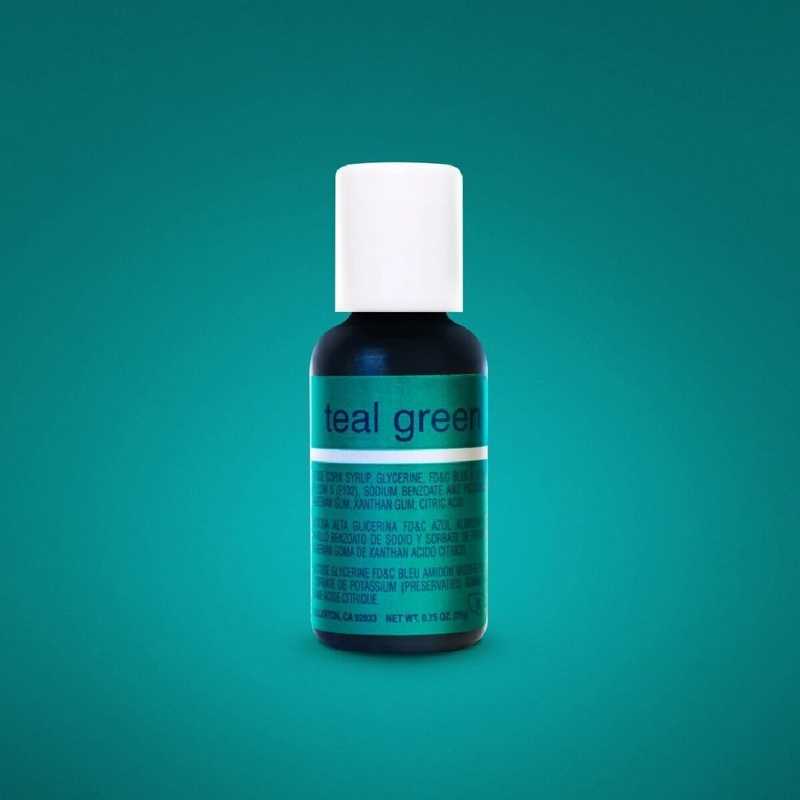 Teal Green Liqua-Gel .70 Oz Food Coloring