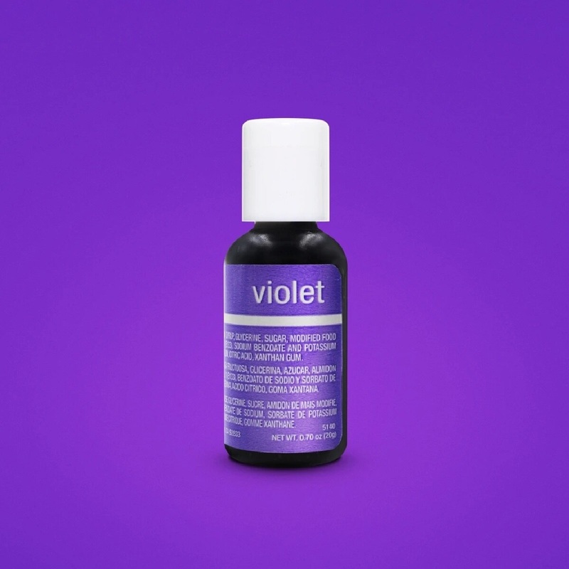 Violet Liqua-Gel .70 Oz Food Coloring