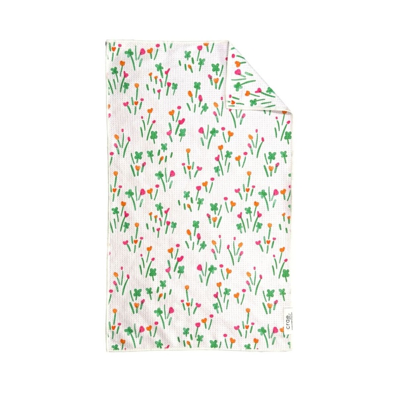 Meadow Flower Double-Sided Hand Towel