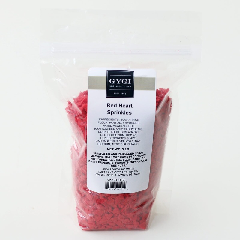 Red Heart Sprinkles - 1/2 lb