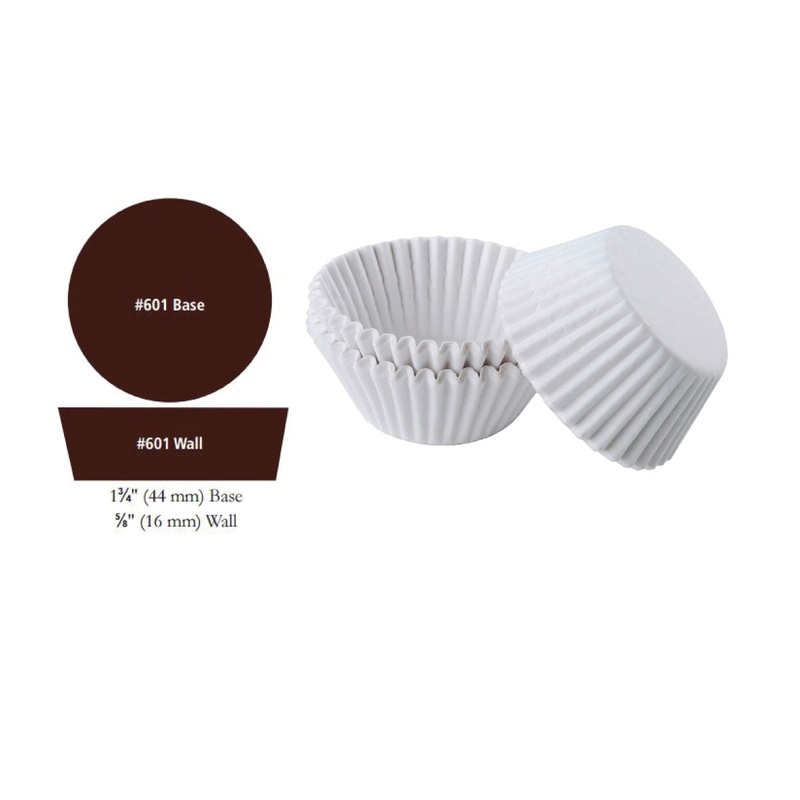 White #601 Candy Cup 500/pkg