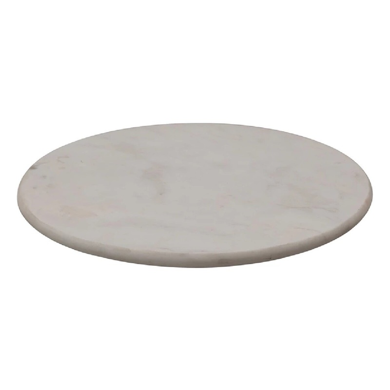 14" Marble Lazy Susan